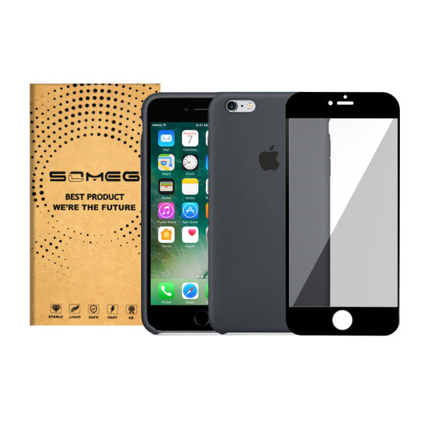 تصویر کاور سومگ مدل SIC مناسب برای گوشی موبایل اپل iPhone 6s Plus به همراه محافظ صفحه نمایش 