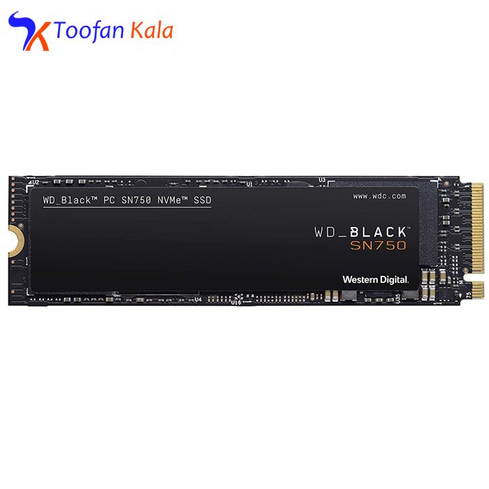 تصویر حافظه SSD وسترن دیجیتال مدل BLACK SN750 NVME ظرفیت 500 گیگابایت