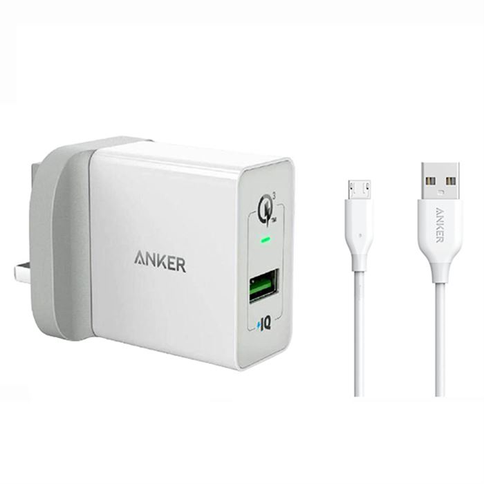 تصویر Power Port plus 1 B2013 Wall Charger With Micro USB Cable