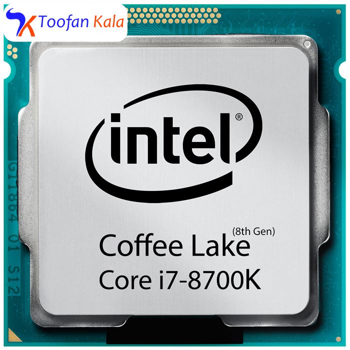 تصویر پردازنده اینتل سری Coffee Lake مدل Core i7-8700K  Intel Coffee Lake Core i7-8700K CPU