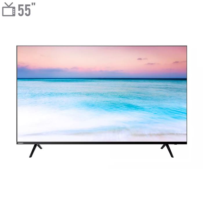 تصویر تلویزیون ال‌ئی‌دی هوشمند فیلیپس مدل 55put 6004 سایز 55 اینچ
