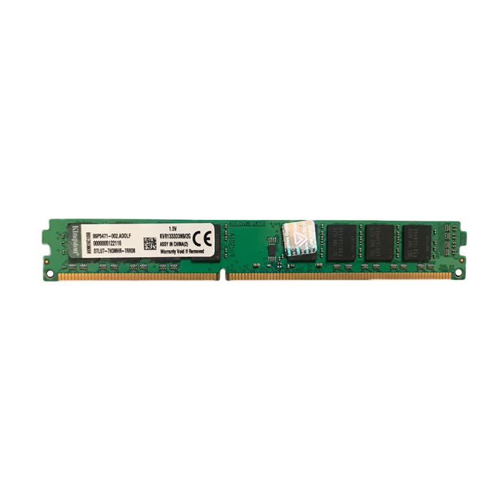 تصویر رم دسکتاپ DDR3 تک کاناله 1333 مگاهرتز CL9 کینگستون مدل KVR ظرفیت 2 گیگابایت