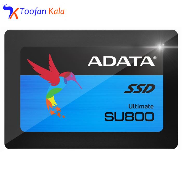 تصویر حافظه SSD ای دیتا مدل SU800 ظرفیت 512 گیگابایت