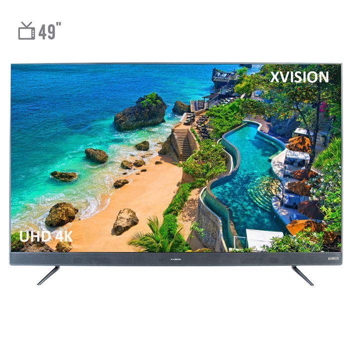 تصویر تلویزیون ال ای دی هوشمند ایکس ویژن مدل 49XTU 745 سایز 49 اینچ