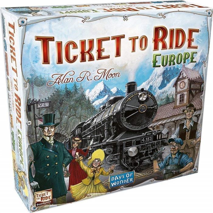 تصویر بازی فکری طرح Ticket To Ride Europe (آسیا ادیشن)