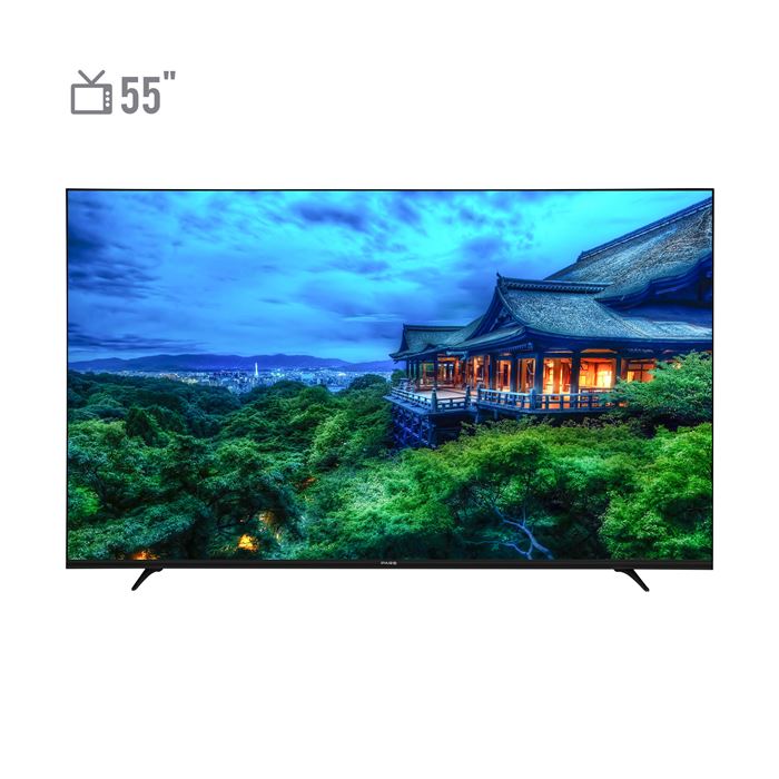 تصویر تلویزیون هوشمند ال ای دی پارس مدل P55U 600 سایز 55 اینچ
