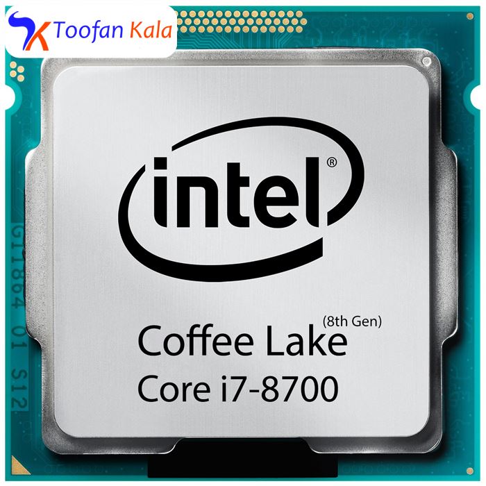 تصویر پردازنده اینتل سری Coffee Lake مدل Core i7-8700 تری